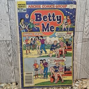 Archie Series No. 129 Betty & Me Archie Comics Group Comic Book RARE